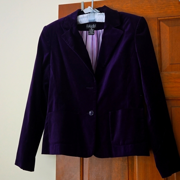 Rafaella | Jackets & Coats | Eggplant Colored Blazer 8 Petite | Poshmark